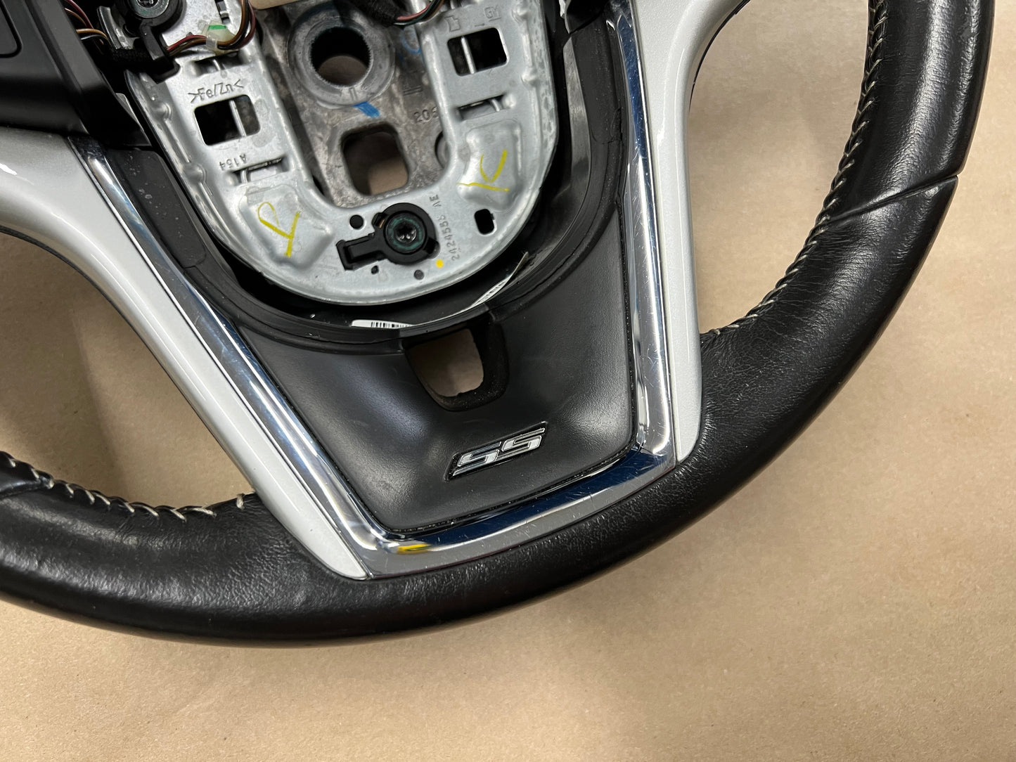 2012-2015 Chevy Camaro SS Wheel Steering Black "Manual"