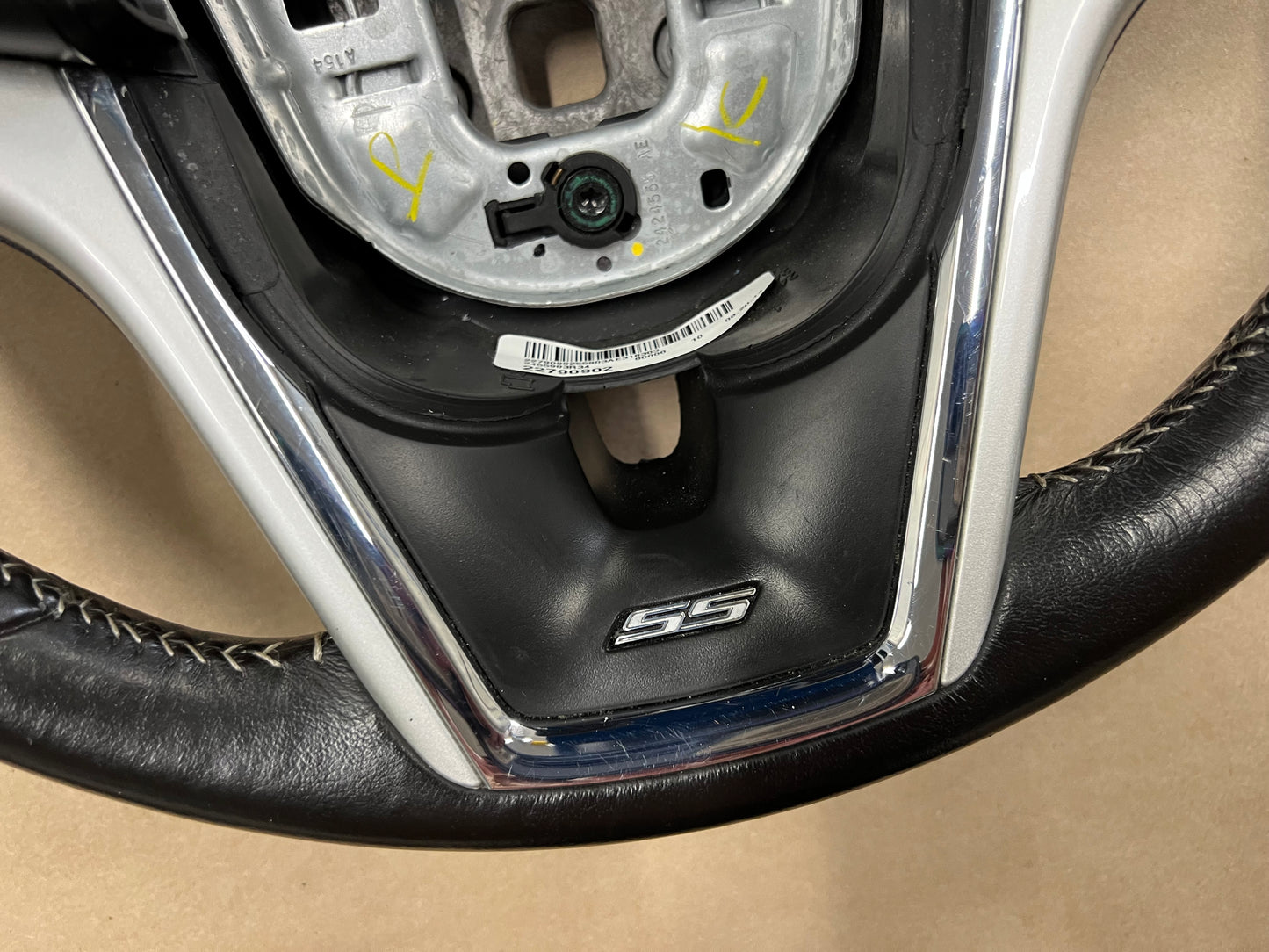 2012-2015 Chevy Camaro SS Wheel Steering Black "Manual"