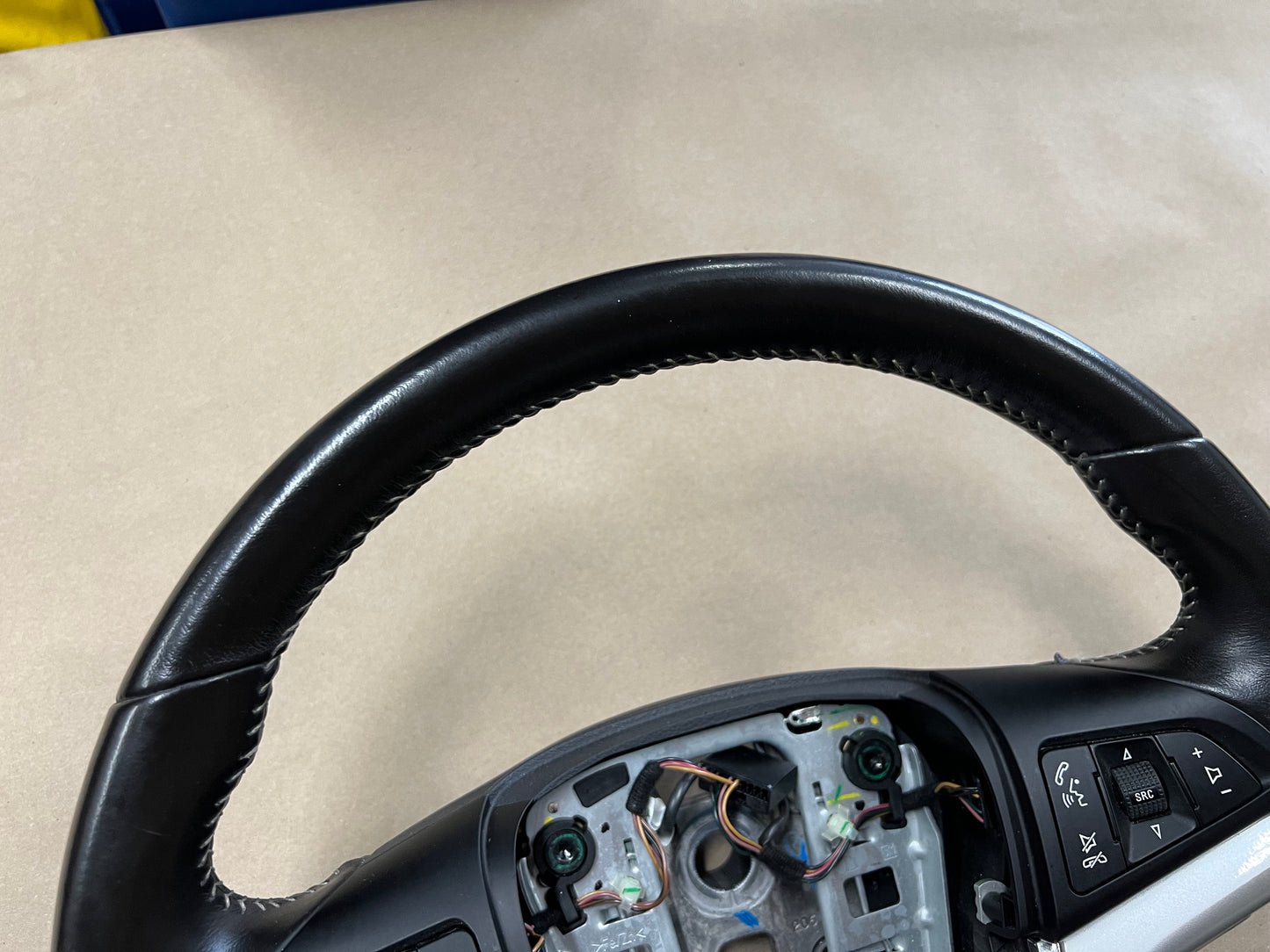 2012-2015 Chevy Camaro SS Wheel Steering Black "Manual"