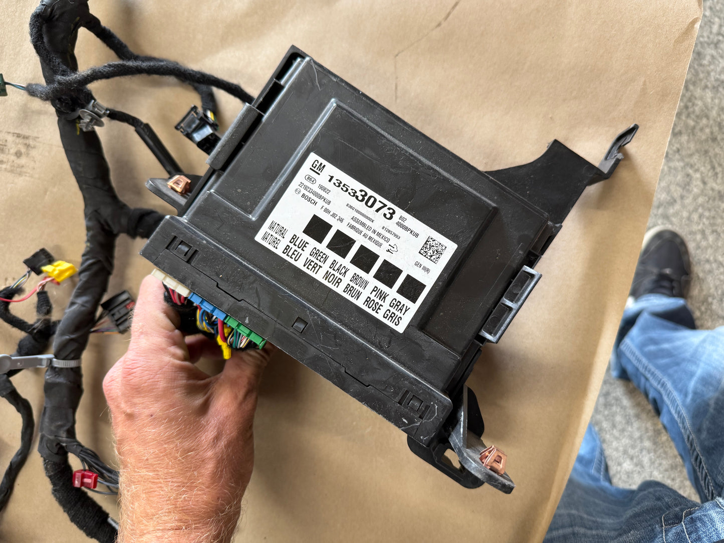 2020 Chevrolet Camaro SS 6.2L Dash Modules Wiring Harness GM