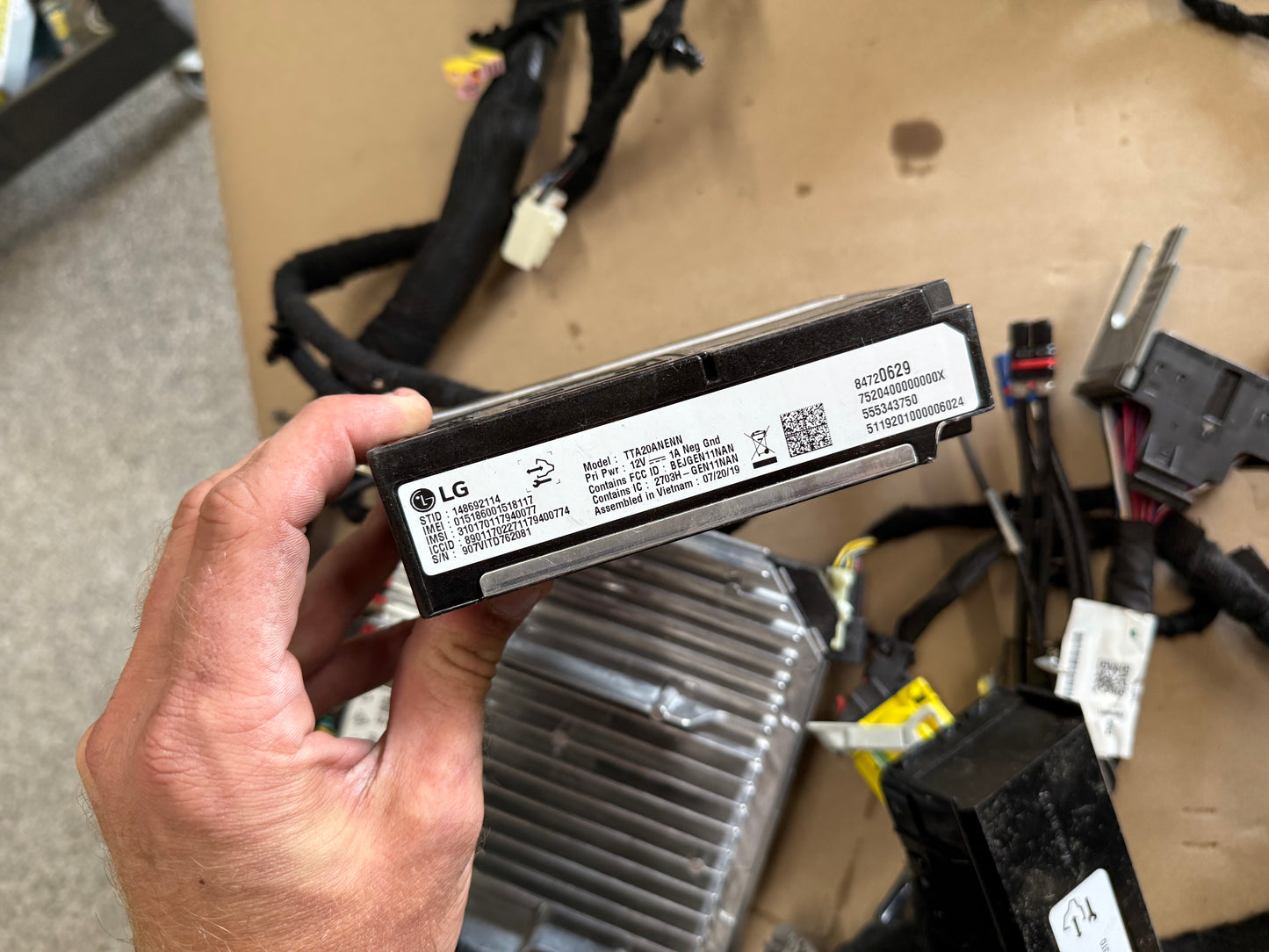 2020 Chevrolet Camaro SS 6.2L Dash Modules Wiring Harness GM