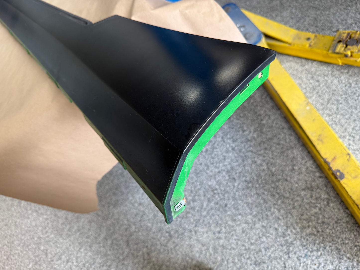2010-2015 Chevrolet Camaro SS LH Driver Side Skirt Molding "Black"