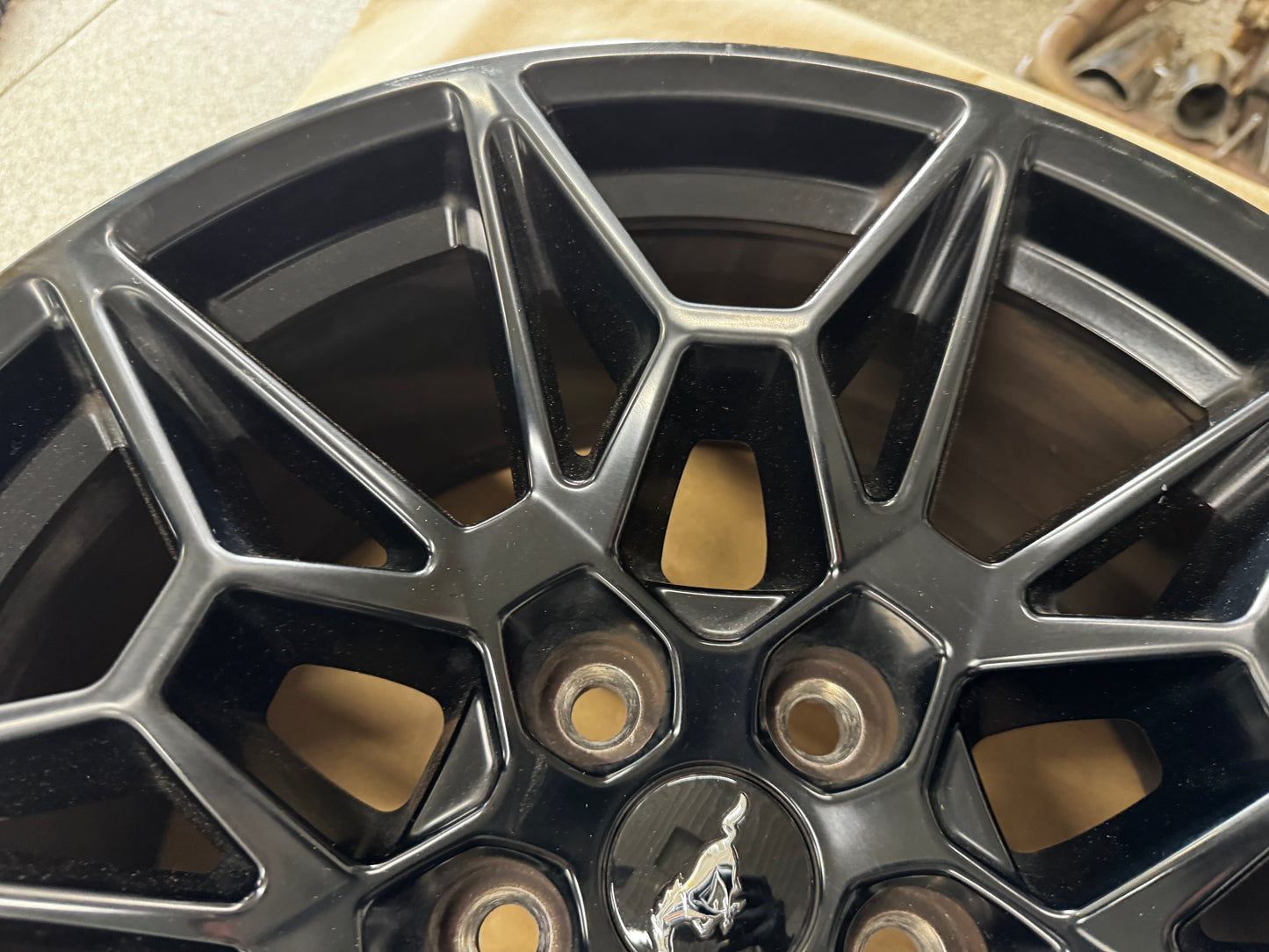 2024-2026 Ford Mustang Black OEM Wheel 19x9.5