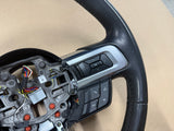 2018-2023 Ford Mustang Leather Steering Wheel Black "Manual"