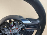 2018-2023 Ford Mustang Leather Steering Wheel Black "Manual"