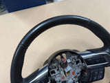 2018-2023 Ford Mustang Leather Steering Wheel Black "Manual"