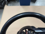 2018-2023 Ford Mustang Leather Steering Wheel Black "Manual"