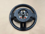 2018-2023 Ford Mustang Leather Steering Wheel Black "Manual"