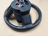2018-2023 Ford Mustang Leather Steering Wheel Black "Manual"