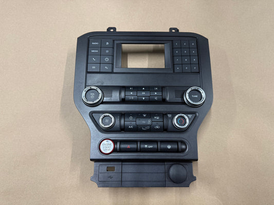 2018-2023 Ford Mustang GT Face Plate Radio Trim Piece