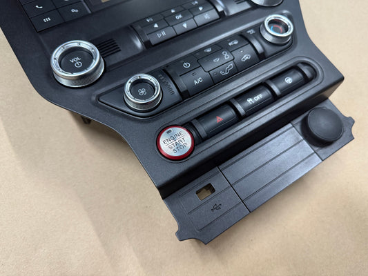2018-2023 Ford Mustang GT Face Plate Radio Trim Piece