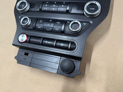 2018-2023 Ford Mustang GT Face Plate Radio Trim Piece