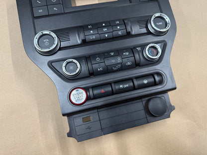 2018-2023 Ford Mustang GT Face Plate Radio Trim Piece