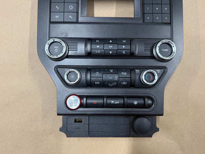 2018-2023 Ford Mustang GT Face Plate Radio Trim Piece