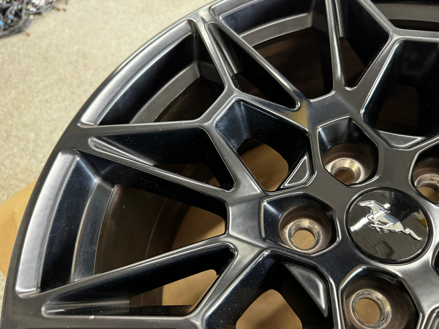 2024-2026 Ford Mustang Black OEM Wheel 19x9