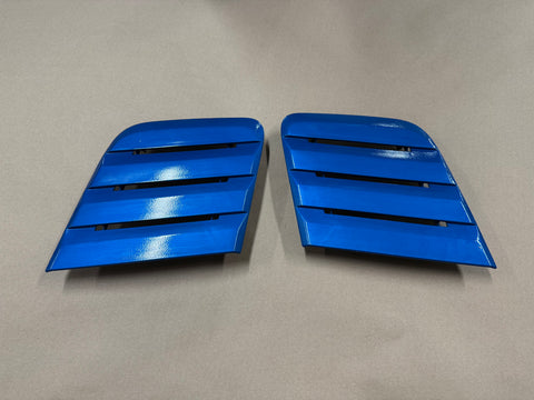 2018-2023 Ford Mustang GT Roush Hood Insert Vents RH LH Pair "E7"