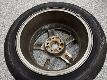 2003 2004 Ford Mustang Cobra SVT Chrome Wheels 17x9 OEM