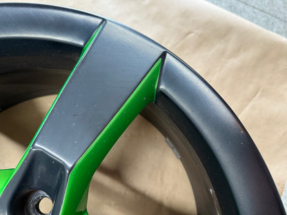 2010-2013 Chevrolet Camaro SS 20x8" Black/Green Wheel Rim