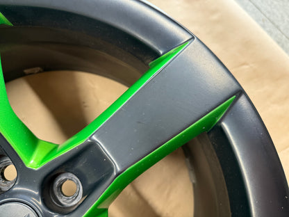 2010-2013 Chevrolet Camaro SS 20x8" Black/Green Wheel Rim
