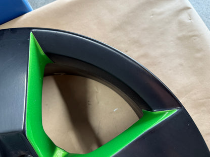 2010-2013 Chevrolet Camaro SS 20x8" Black/Green Wheel Rim