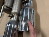 2018-2023 Mustang GT MBRP Race Version Axle-Back Exhaust 4 inch Tips
