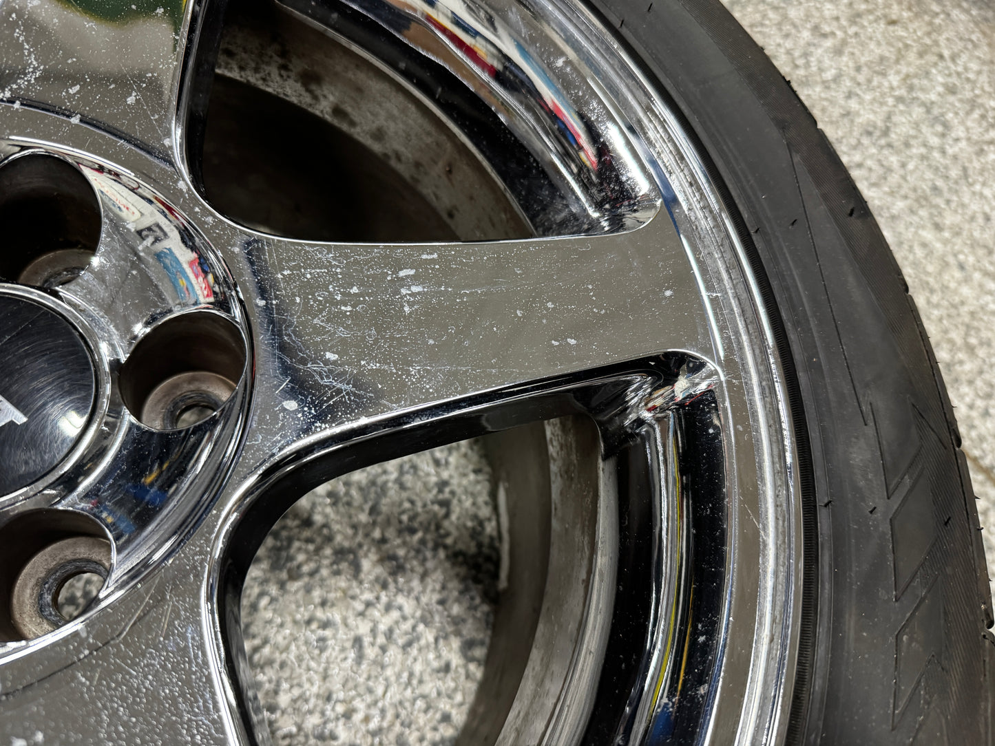 2003 2004 Ford Mustang Cobra SVT Chrome Wheels 17x9 OEM
