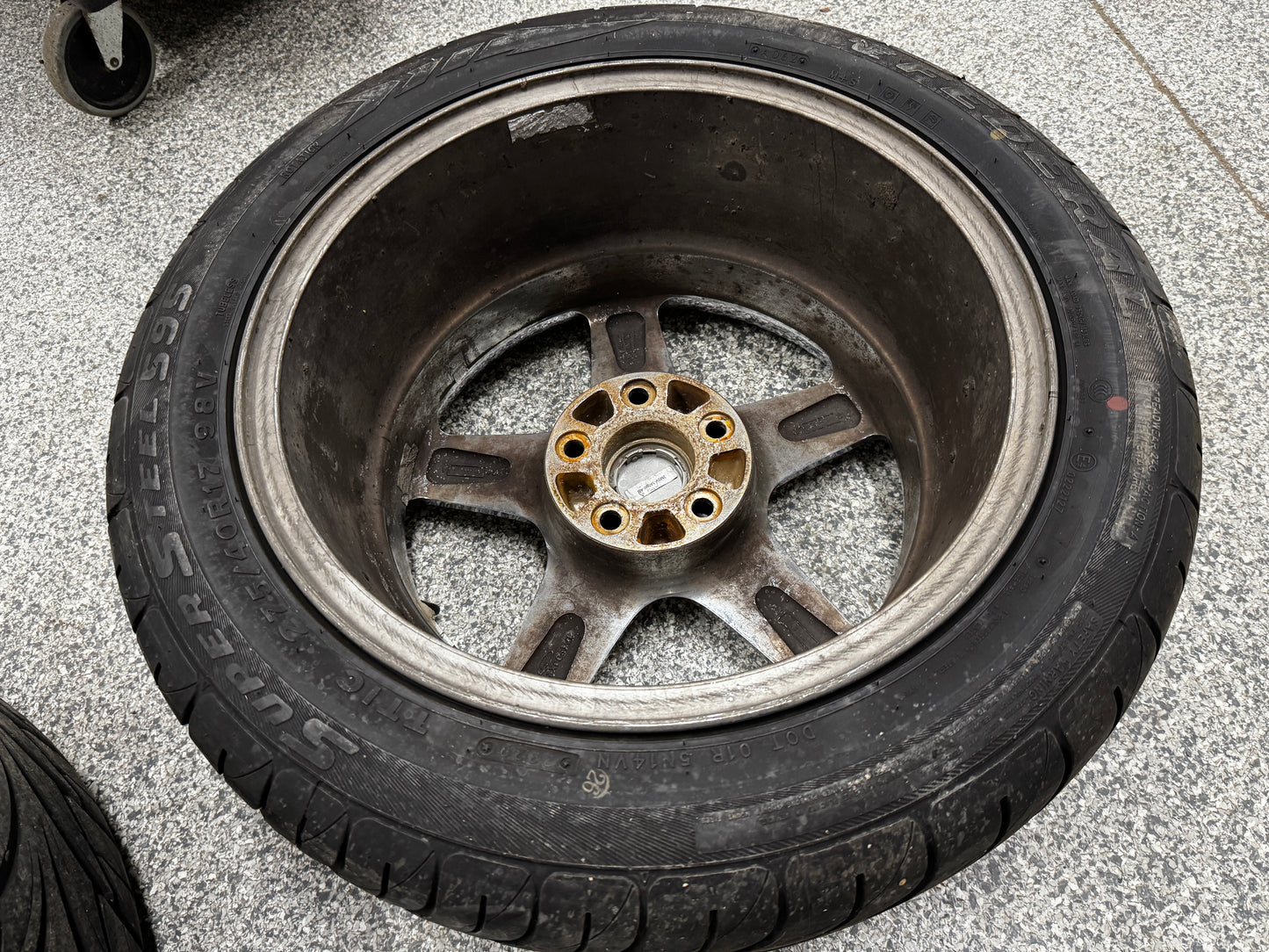2003 2004 Ford Mustang Cobra SVT Chrome Wheels 17x9 OEM