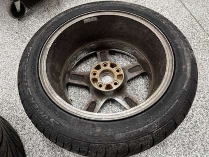 2003 2004 Ford Mustang Cobra SVT Chrome Wheels 17x9 OEM