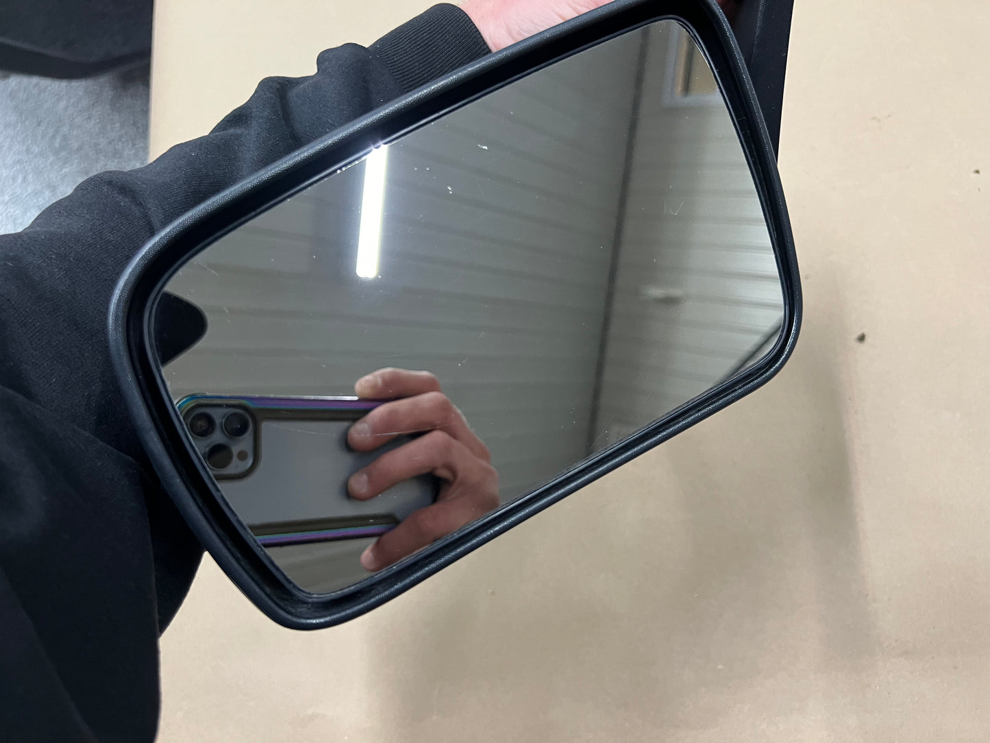 2007-2009 Ford Mustang GT GT500 LH Driver Side Mirror "Black" 2005-2009