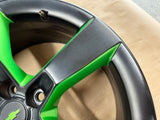 2010-2013 Chevrolet Camaro SS 20x8" Black/Green Wheel Rim