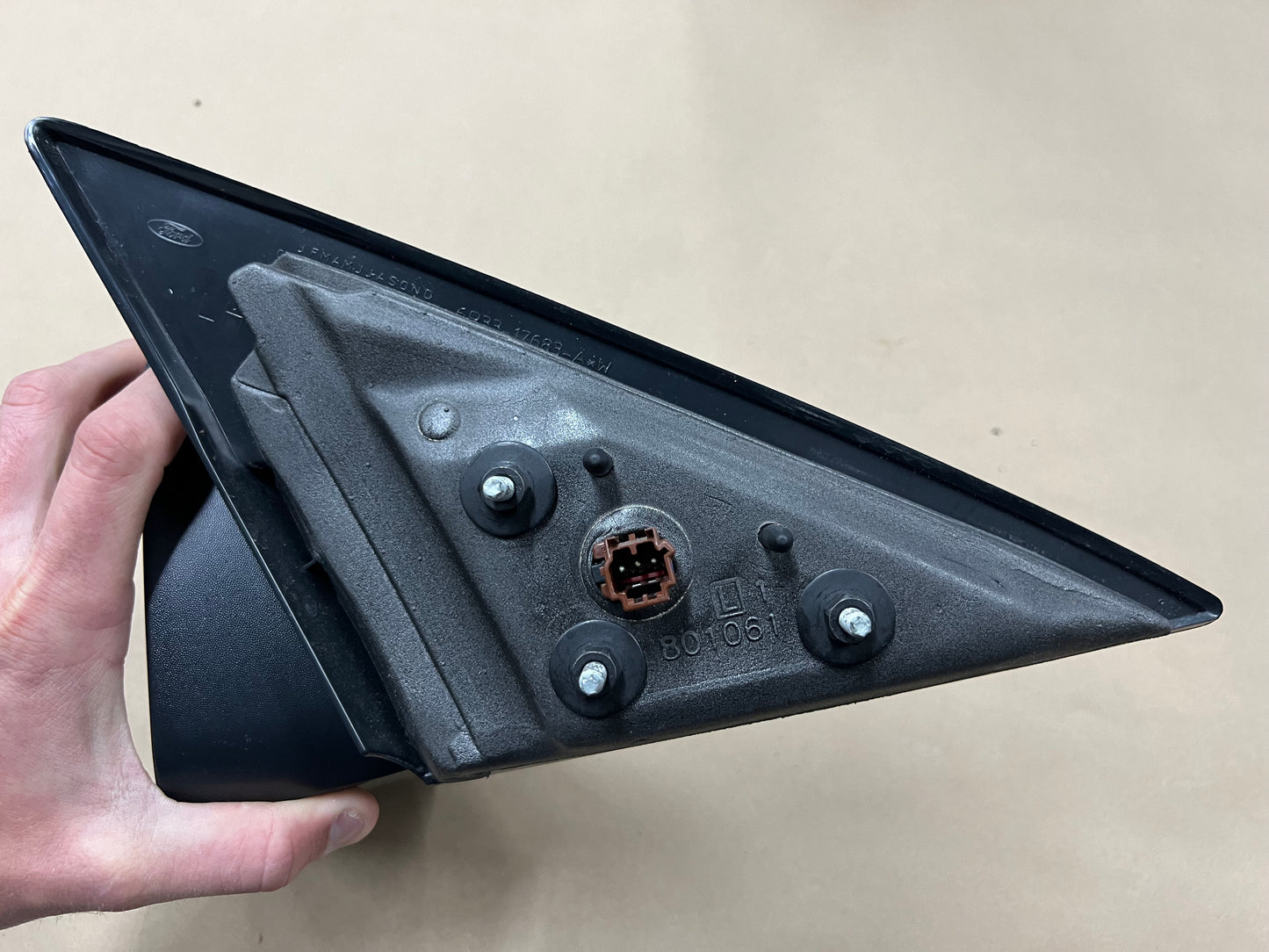 2007-2009 Ford Mustang GT GT500 LH Driver Side Mirror "Black" 2005-2009