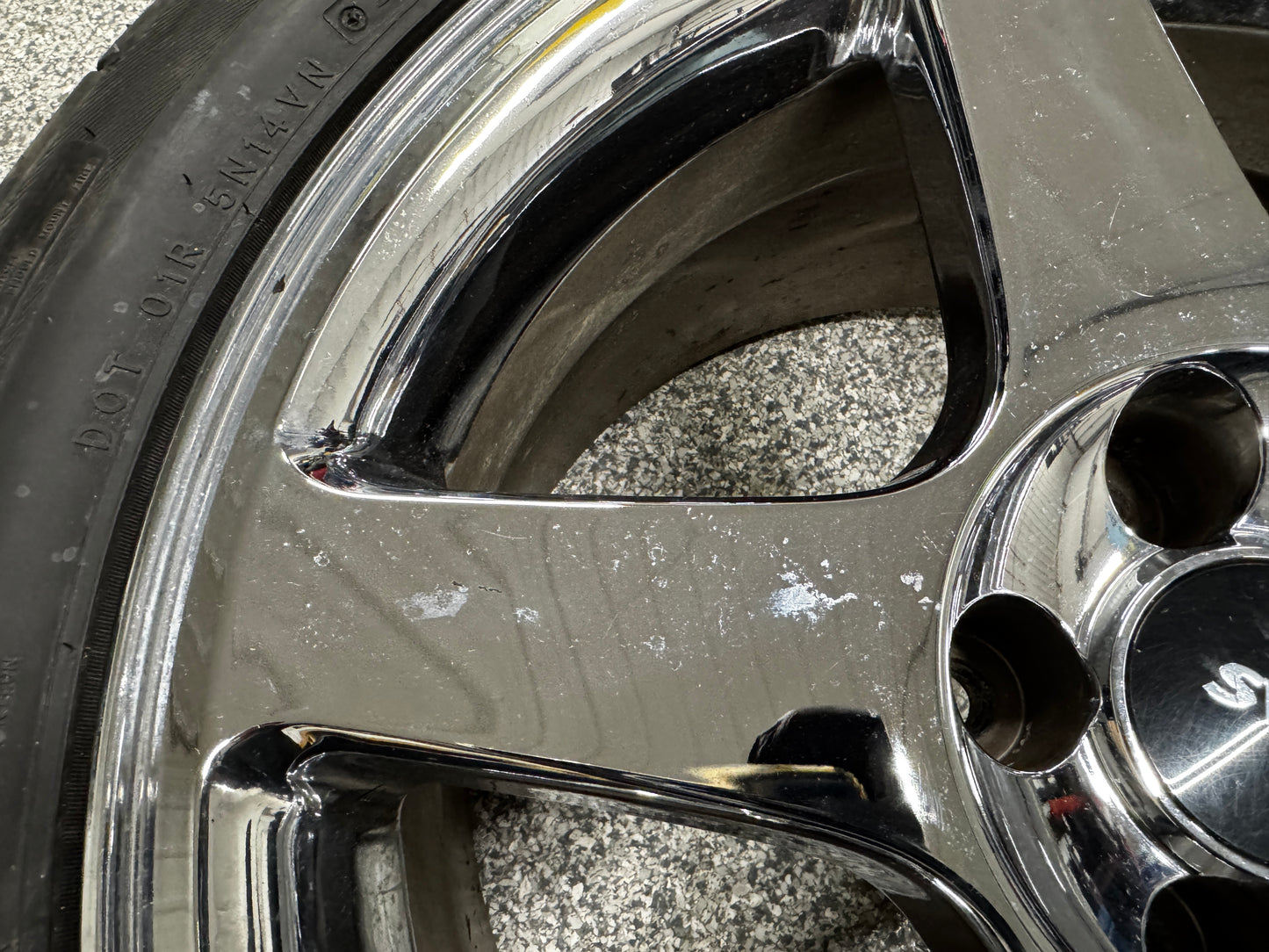 2003 2004 Ford Mustang Cobra SVT Chrome Wheels 17x9 OEM