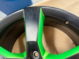 2010-2013 Chevrolet Camaro SS 20x8" Black/Green Wheel Rim