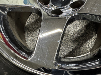 2003 2004 Ford Mustang Cobra SVT Chrome Wheels 17x9 OEM