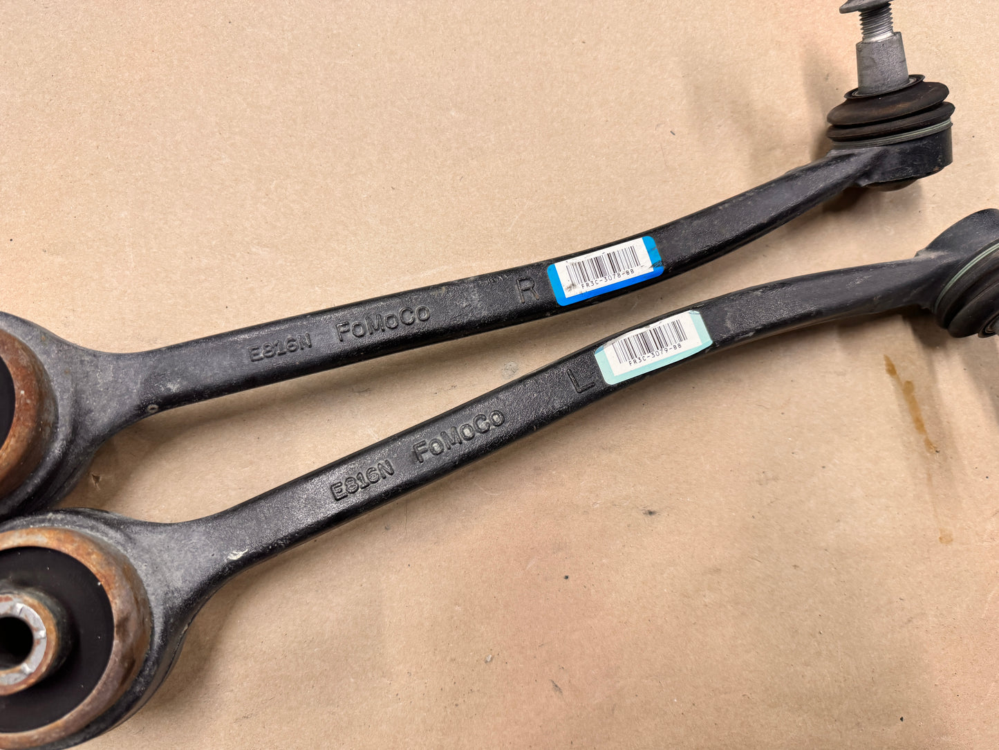 2015-2023 Ford Mustang GT RH LH Side Front Control Arms Frontward Rearward