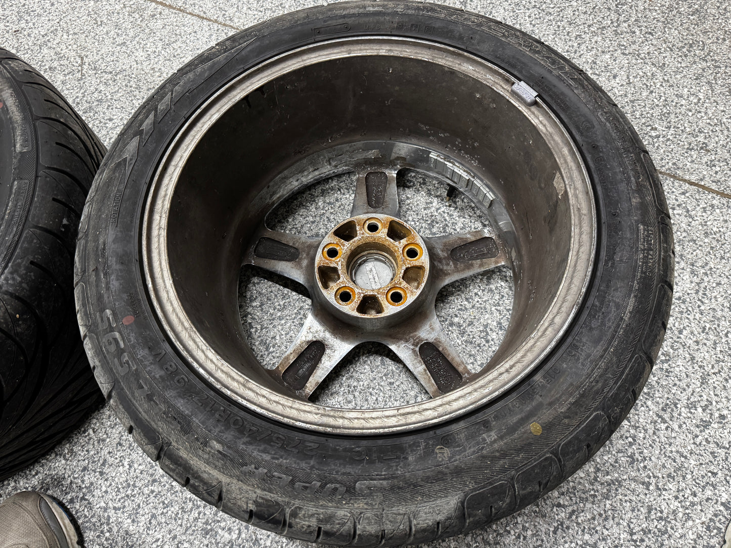 2003 2004 Ford Mustang Cobra SVT Chrome Wheels 17x9 OEM