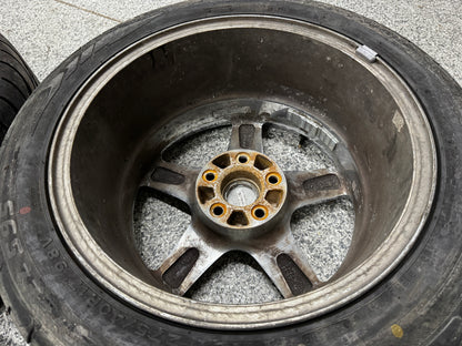 2003 2004 Ford Mustang Cobra SVT Chrome Wheels 17x9 OEM