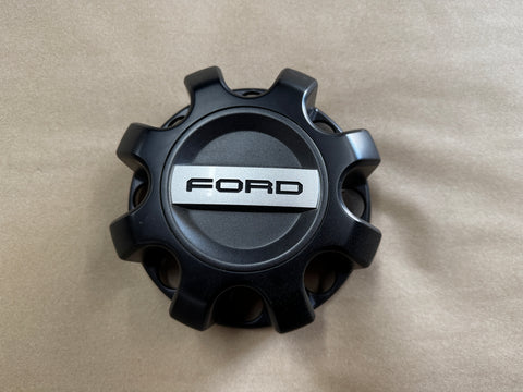 2023-2025 F-250 F-350 Super Duty Ford Rear Center Cap Black Matte OEM