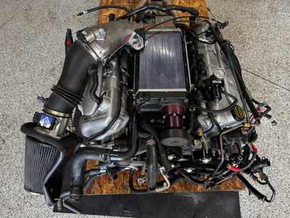 2003 Mustang Cobra SVT KB Supercharged 4.6 DOHC Engine Drivetrain T 56 20k Miles