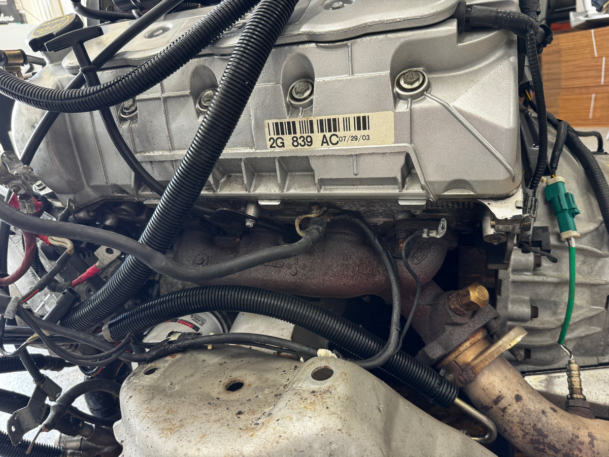 2003 Mustang Cobra SVT KB Supercharged 4.6 DOHC Engine Drivetrain T 56 20k Miles