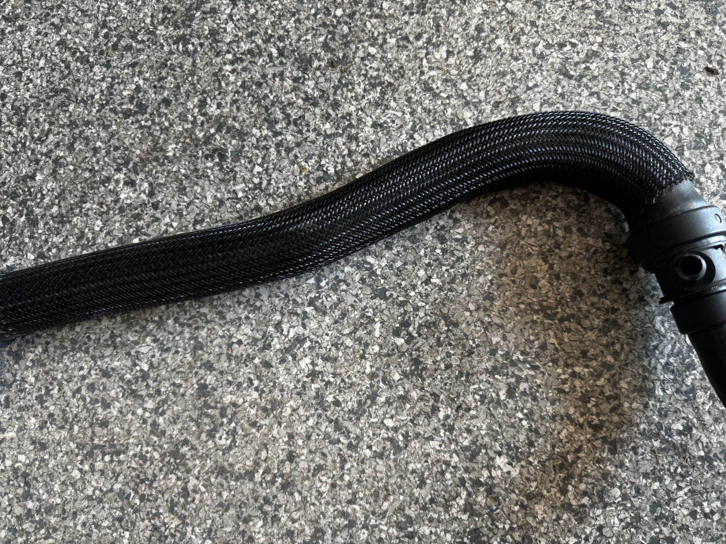 2023-2025 F-250 F-350 6.7 Radiator Overflow Coolant Tank w/ Rubber Hose