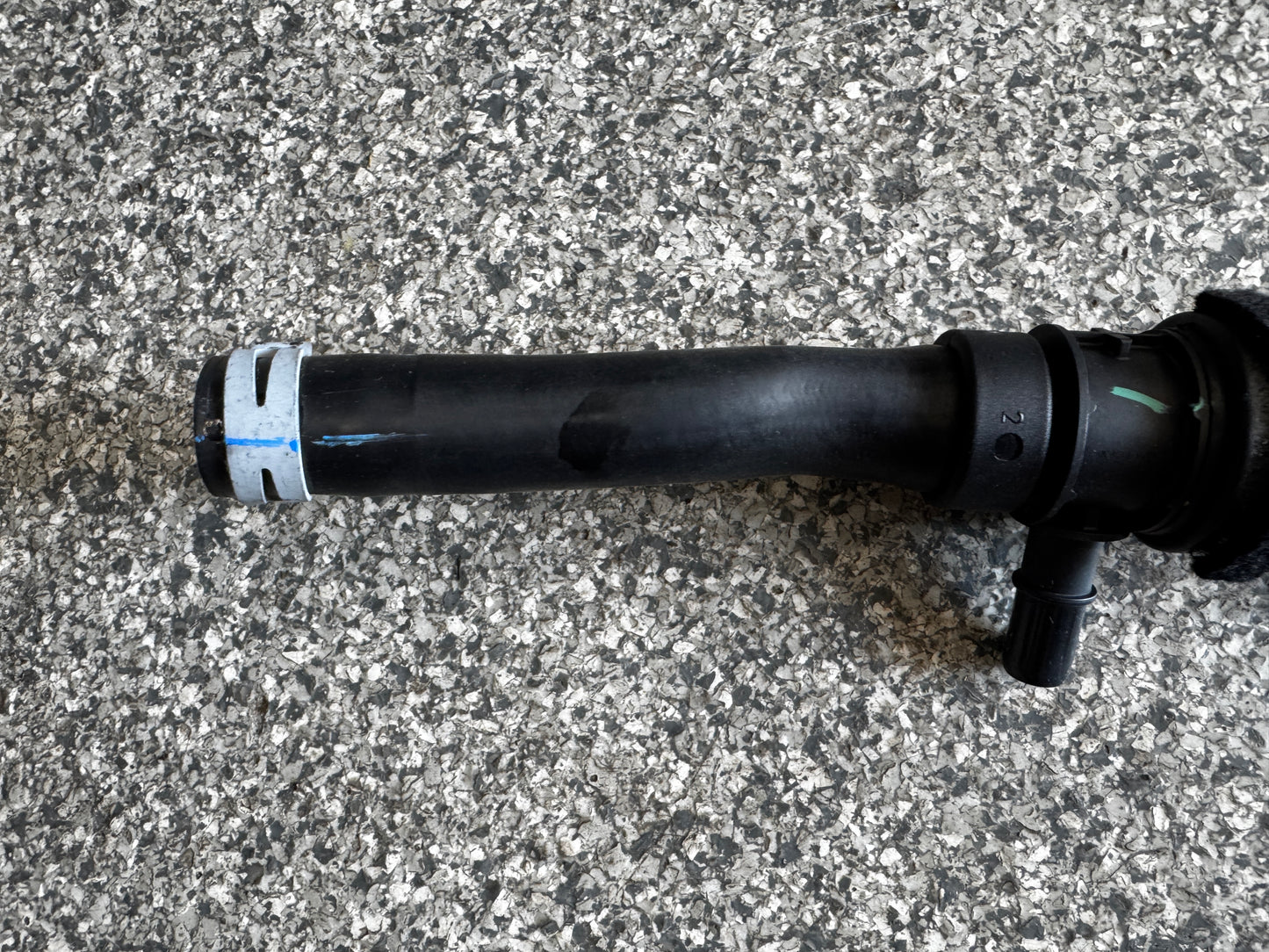 2023-2025 F-250 F-350 6.7 Radiator Overflow Coolant Tank w/ Rubber Hose
