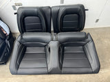 2015-2017 Ford Mustang GT Black Leather Anniversary Front Back Seats