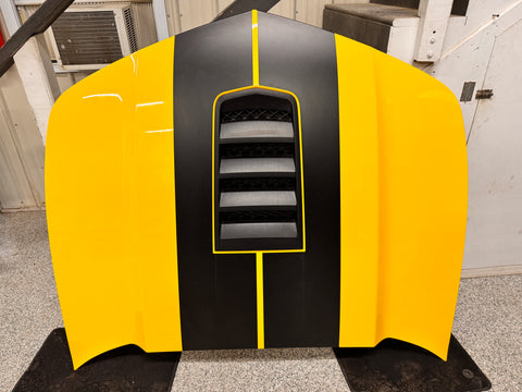 2014-2015 Chevrolet Camaro SS 6.2L Hood Yellow - OEM