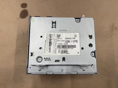 2010-2015 Chevrolet Camaro SS Radio Face Plate Head Unit GM