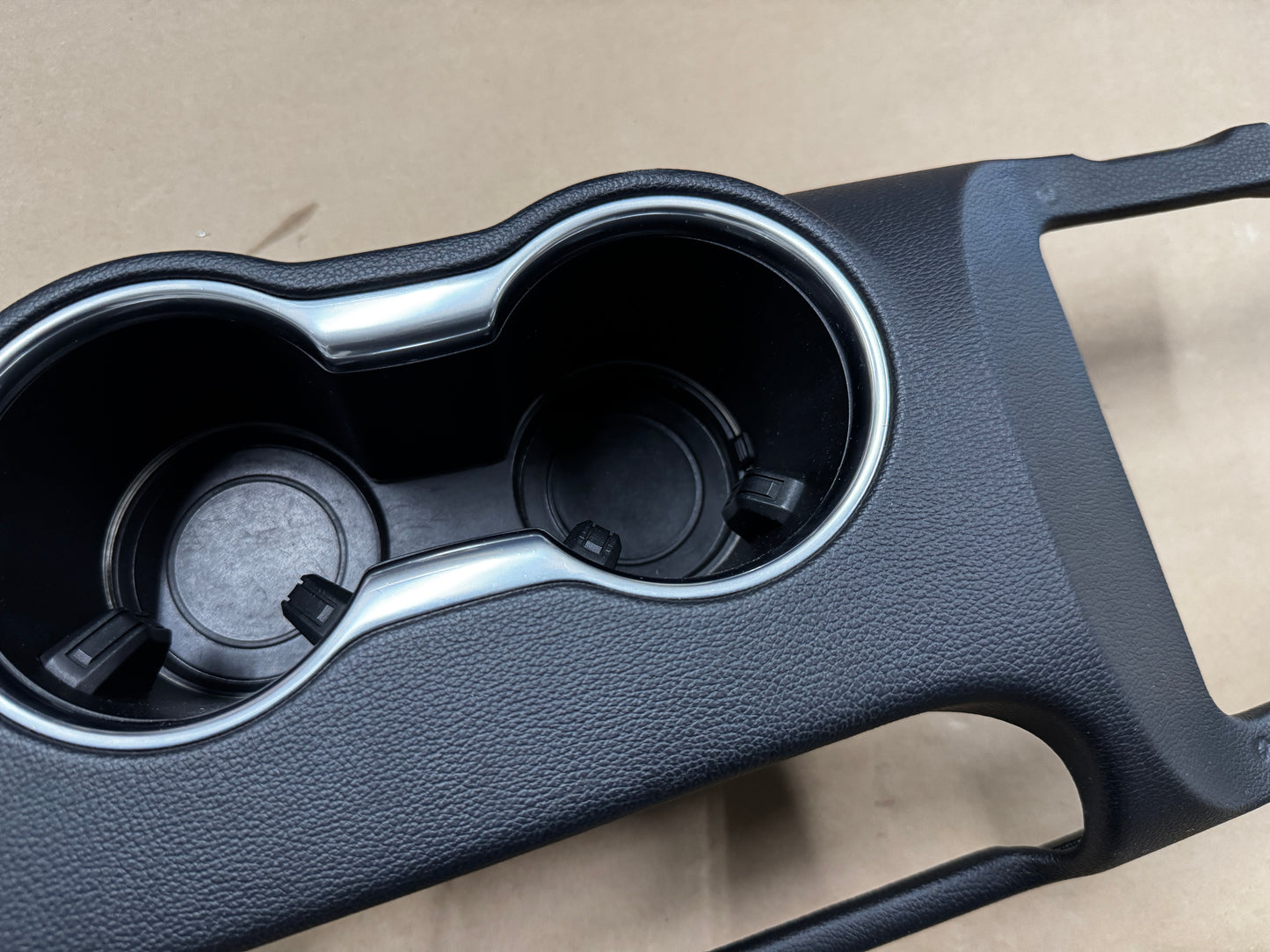 2018-2023 Mustang Bullitt Center Console Top Interior Trim Pieces Leather Green