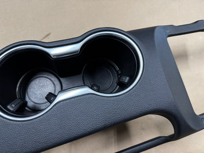 2018-2023 Mustang Bullitt Center Console Top Interior Trim Pieces Leather Green