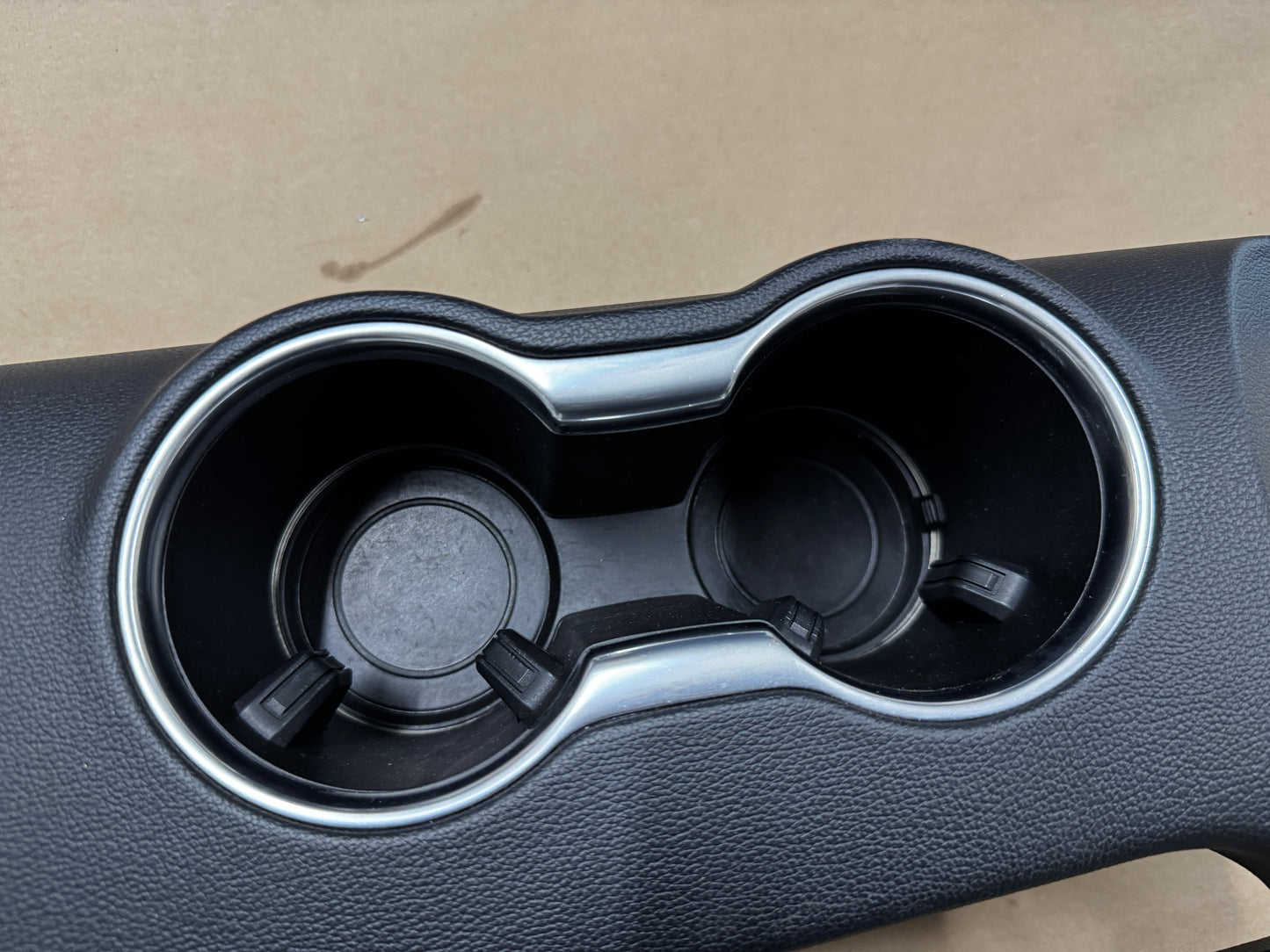 2018-2023 Mustang Bullitt Center Console Top Interior Trim Pieces Leather Green