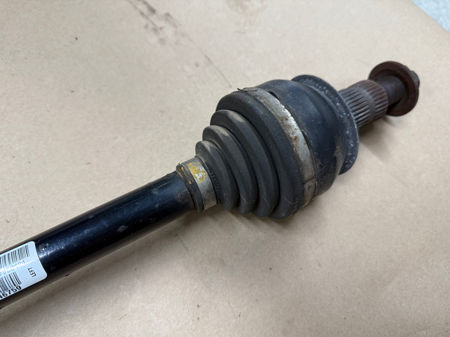 2010-2015 Chevrolet Camaro SS LH Driver Side Rear Half Shaft Axle