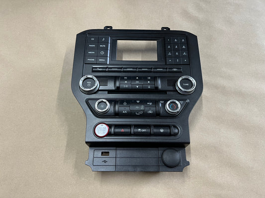 2018-2023 Ford Mustang GT Face Plate Radio Trim Piece